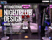 Tablet Screenshot of disco-designer.com